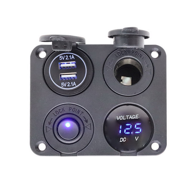 Square rubber board four in one