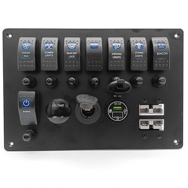 Anderson 8+2+3 ship type switch multifunctional combination